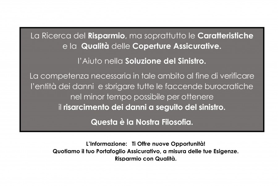 INSURANCE BROKER di Fezzardi Sergio